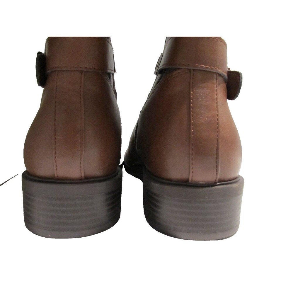 Style & Co Valenciaa Riding Boots Cognac Brown Size 10M and 6.5M - Picture 13 of 13